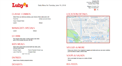 Desktop Screenshot of ho34.lubys.com